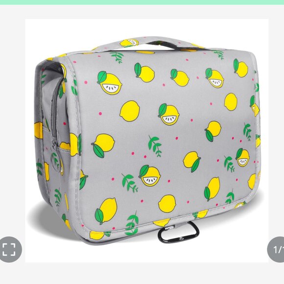 TWO!  Toiletry Bags Travel Multifunction Cosmetic Bag Portable Hanging - Picture 1 of 6